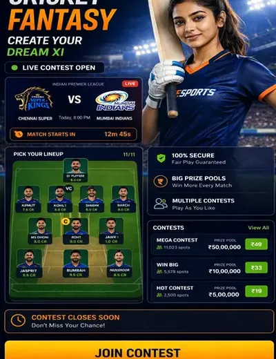 2gbet (2 gbet) fantasy cricket & matchday visual 3